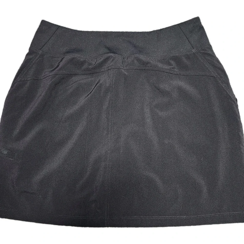 Orvis Black Performance Skort Womens S Golf Athletic Travel Stretch Skirt Shorts